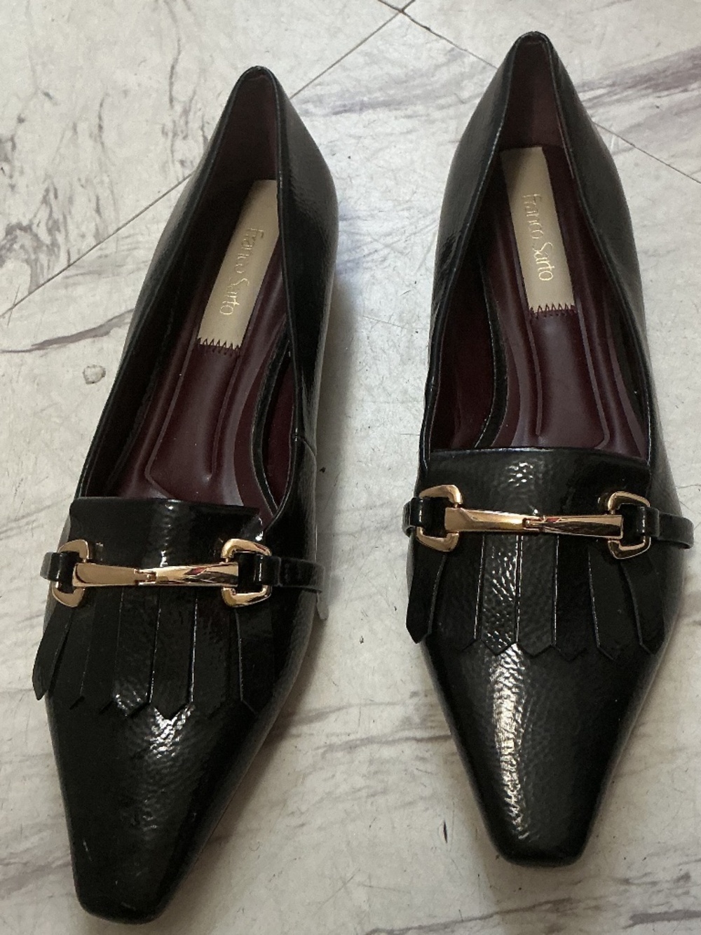 Franco Sarto Black loafers Like New/Never Worn